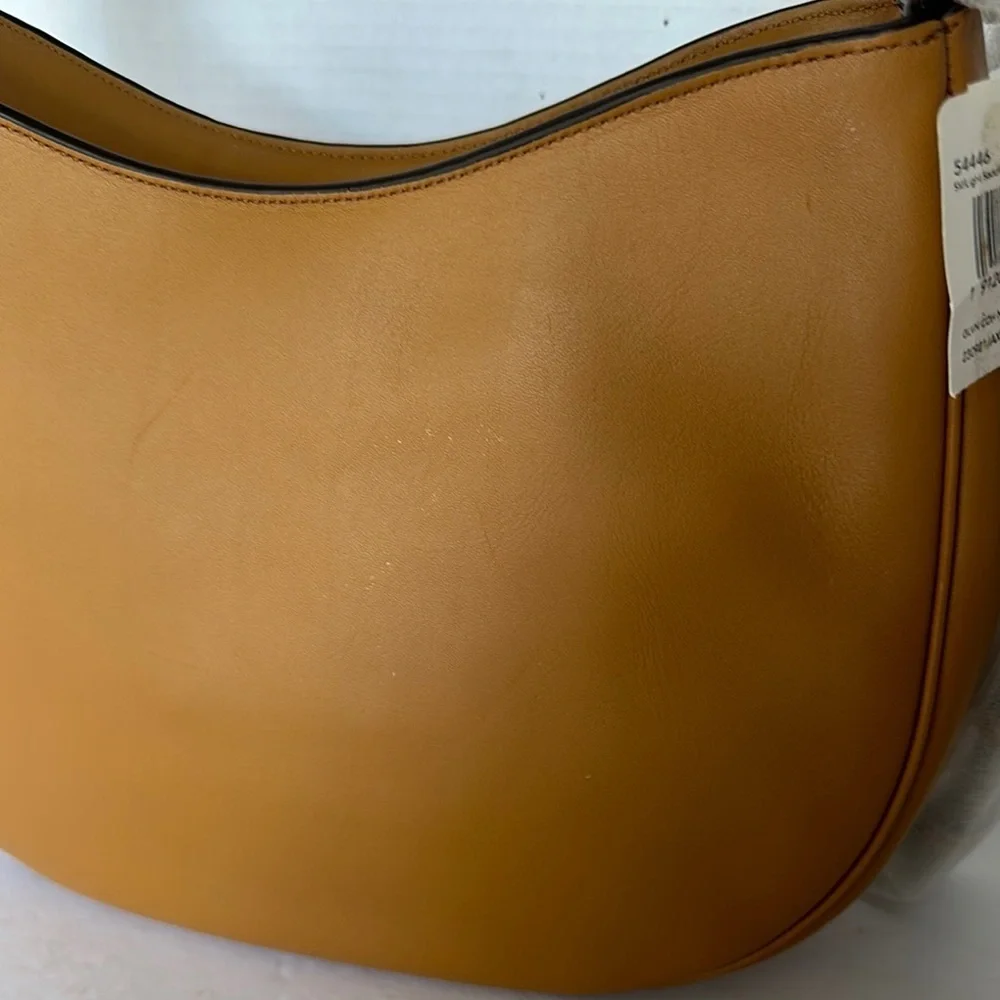 Coach Light Saddle Leather Hobo Bag